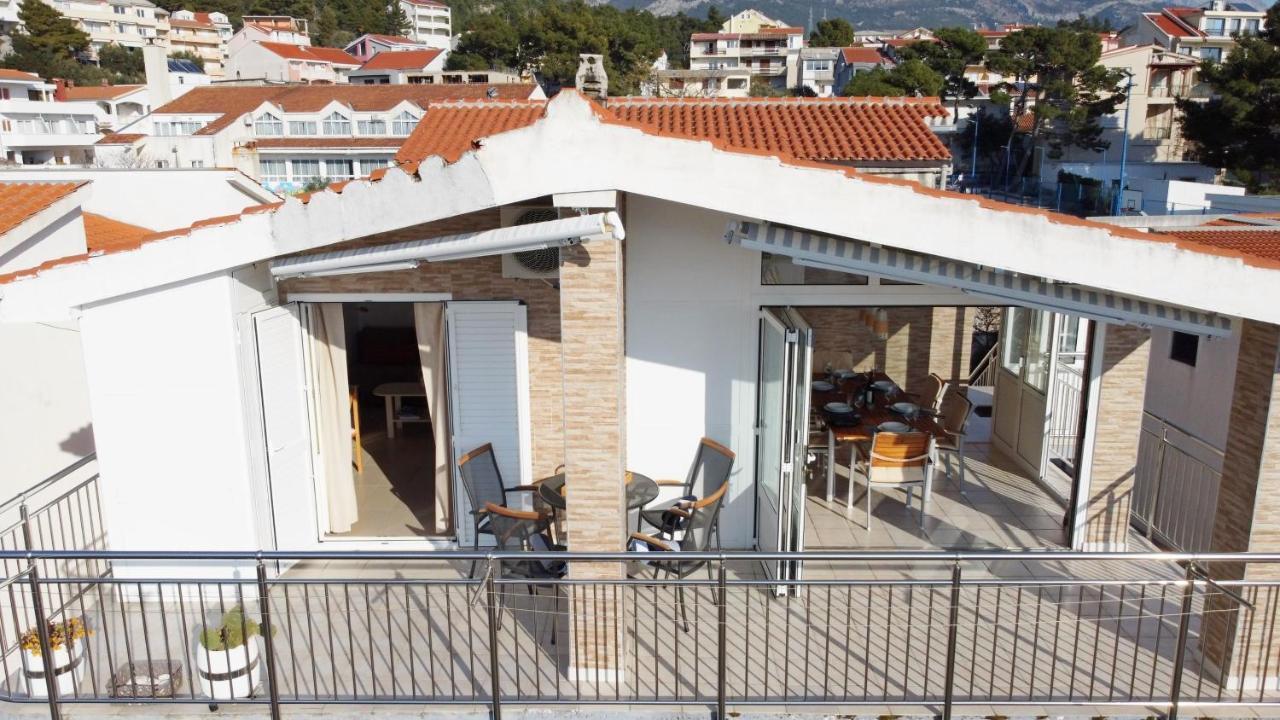 Appartement Penthouse Altus à Baška Voda Extérieur photo